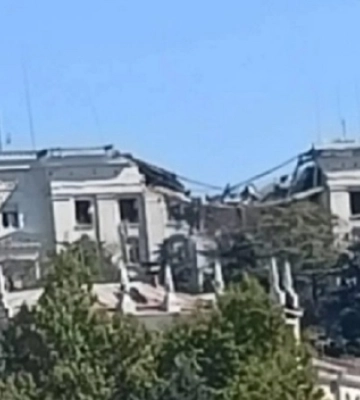 У Севастополі прилетіло в штаб Чорноморського флоту 