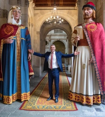 Киев стал участником ежегодного фестиваля La Mercè в Барселоне (ФОТО)