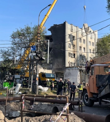 Атака на готель у Черкасах: рятувальники завершили розбір завалів