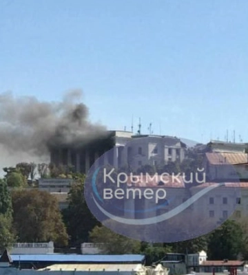 Силы обороны сегодня нанесли удар по штабу командования черноморского флота в Севастополе - СтратКом