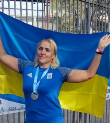 Спортсменка з Рівненщини виборола &quot;срібло&quot; на чемпіонаті Європи з метання спису