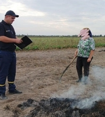 На Волині в полі жінка палила суху траву: як її покарали 