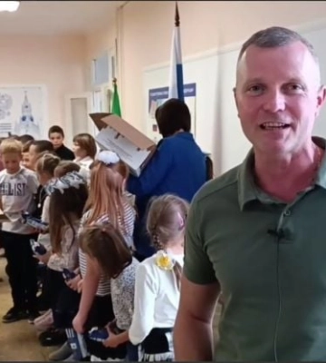 Оккупанты изобразили &quot;волшебников&quot; в селе под Мелитополем - дети в недоумении 