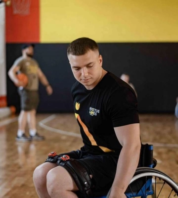 Воїн із Рівненщини, якому хірурги врятували ногу від ампутації, взяв участь в «Іграх Нескорених»
