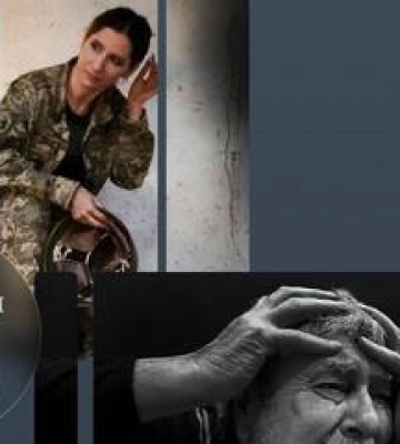 Полтавський фотохудожник представив проєкт "Портрети війни"