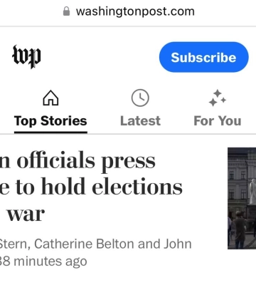 Захід тисне на Київ щодо проведення виборів, – The Washington Post