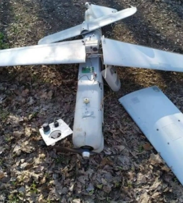 На Запоріжжі збили два безпілотники росіян