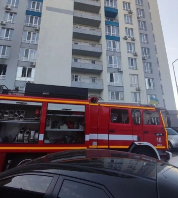 У Києві горіла багатоповерхівка