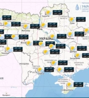 В Україні очікується невелика хмарність та туман: прогноз погоди на 25 вересня у Дніпрі