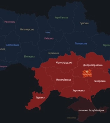 На півдні України оголошена повітряна тривога, в Одесі чули вибух