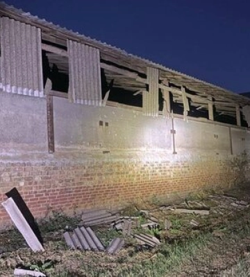 Вночі окупанти атакували Дніпропетровщину дронами, з важкої артилерії обстріляли Нікопольський район. ФОТО