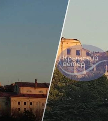 Как выглядит сейчас разбитый штаб Черноморского флота России в Севастополе: новые фото