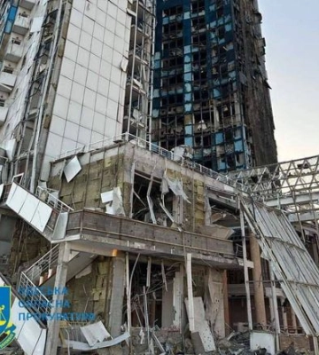 Як виглядають морвокзал та готель в Одесі після атаки рф - показав Офіс Генпрокурора