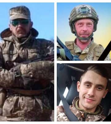 Рівненщина попрощалася з трьома загиблими військовослужбовцями