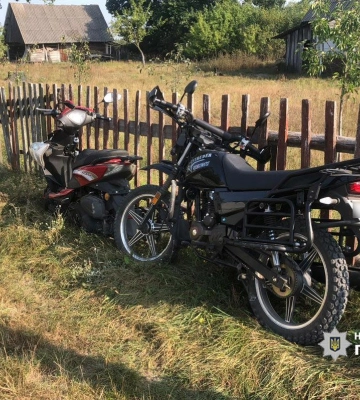 На Волині зіткнулися 21-річний та 15-річний мотоциклісти, їх госпіталізували