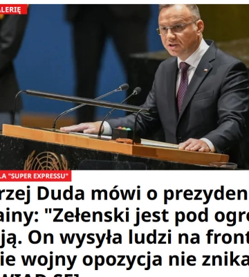 Президент Польщі назвав умову постачання зброї Україні