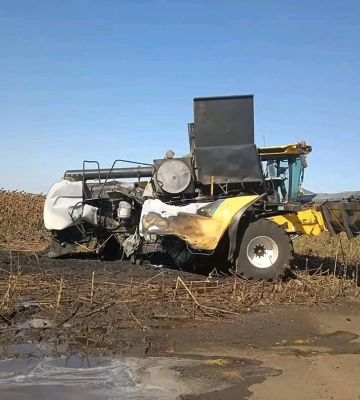 На Харківщині КАМАЗ підірвався на вибуховому пристрої: є постраждалий