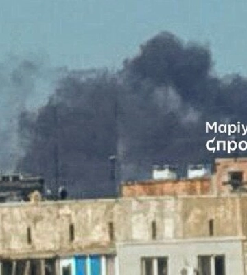 Партизаны обесточили базу рашистов в Мариуполе, - Андрющенко. ВИДЕО