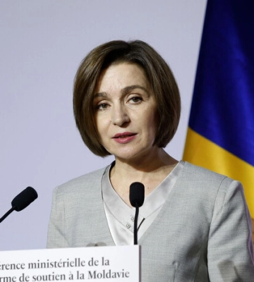 Президентка Молдови відреагувала на падіння уламків ракети у Придністров’ї