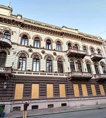 Воронцовський палац та готель «Лондонський»: в Одесі постраждали ще 9 об’єктів спадщини ЮНЕСКО