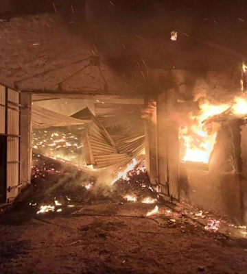 На Миколаївщині за добу ліквідовано 26 пожеж, дві з яких виникли через бойові дії