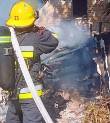 В Олександрії під час пожежі врятували чоловіка