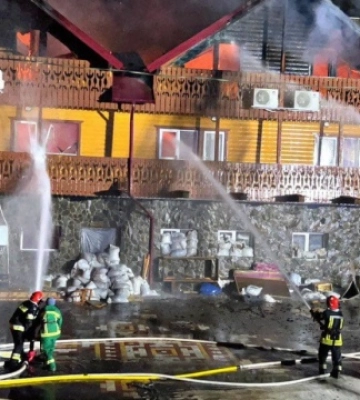 В одному з готелів Верховини ліквідували масштабну пожежу – ДСНС