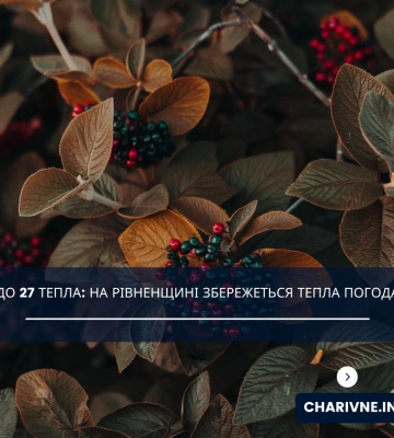 На Рівненщині збережеться тепла і суха погода, - синоптики