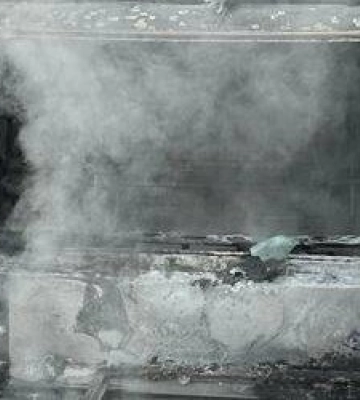На Львівщині під час руху загорівся автомобіль