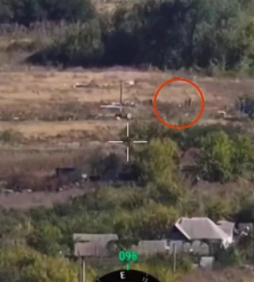Пограничники атакуют вражескую пехоту на Харьковском направлении. ВИДЕО