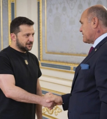 Зеленський зустрівся з президентом Нацради Австрії