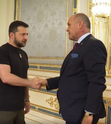 Зеленський зустрівся з президентом Нацради Австрії