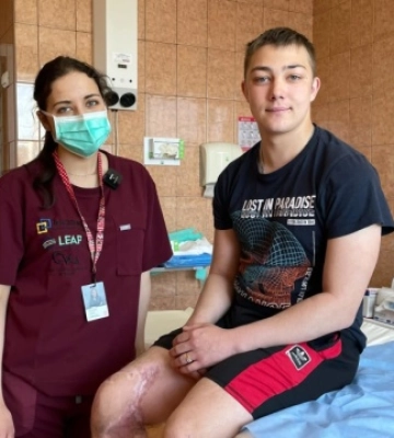 У Львові медики пересадили 17-річному хлопцю шкіру від посмертного донора