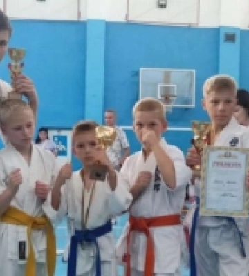 Спортсмени з Волині здобули медалі на турнірі з карате