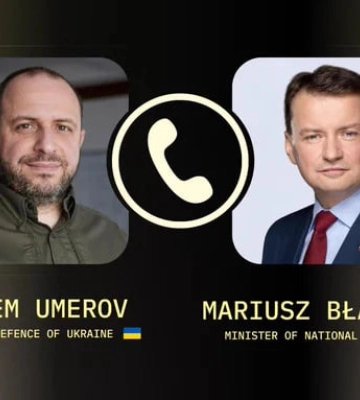 Умеров провел телефонный разговор с министром обороны Польши