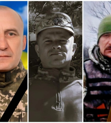 На Рівненщині в останню дорогу провели трьох Героїв