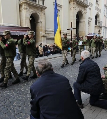 Львівщина прощається із захисниками України