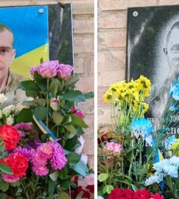 На Кіровоградщині встановили пам’ятні дошки на честь двох полеглих воїнів