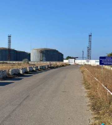В Севастополе заметили базу ГСМ оккупантов