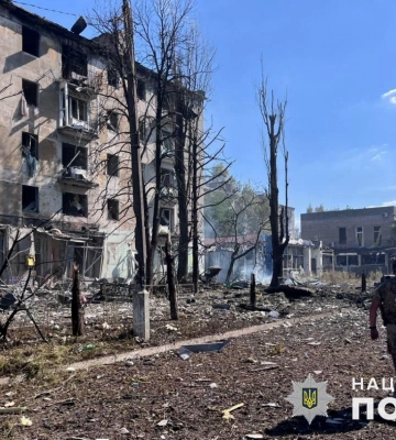 ВС РФ обстреляли шесть городов и сел Донецкой области за сутки, разбиты 22 дома