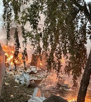 Знайдені навідники удару росіян про Києву тиждень тому