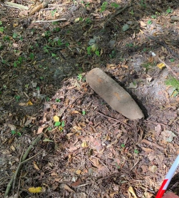 На Дубенщині виявили два артилерійські снаряди часів Другої світової війни
