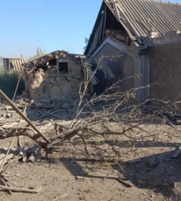 Ворог обстріляв село на Херсонщині - пошкоджені будинки