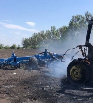 Після підриву на російській міні в полі Херсонщини загинув тракторист