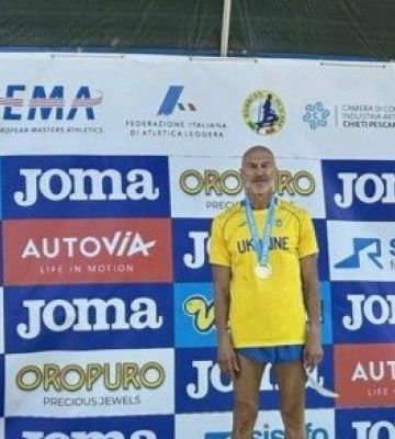 Полтавець став Чемпіоном Європи з легкої атлетики серед ветеранів