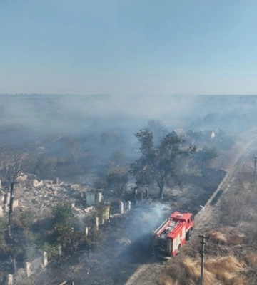 На Миколаївщині виникло одразу дві пожежі в екосистемах