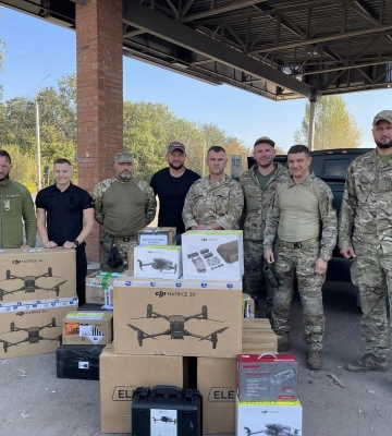 Луцький міський голова відвіз допомогу військовим на Куп&#039;янський напрямок