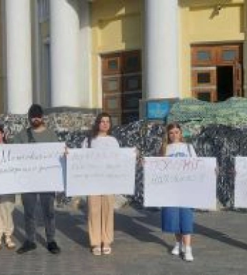 Вінниця: Протест медиків підтримала народний депутат