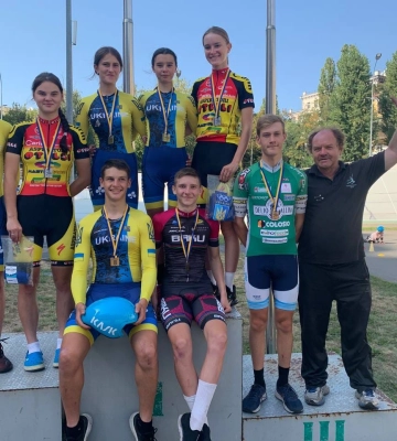 Низку медалей черкаські велосипедисти привезли з чемпіонату України