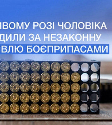 Продал гранату и 540 патронов: в Кривом Роге осудили мужчину